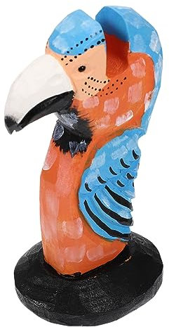 Yardenfun Brillenständer Holz Vogel Ornament Dekorativer Brillenhalter Holz Sonnenbrillenhalter Dekorativer Holz Brillenhalter Handgefertigter Brillenhalter Vogel Design Brillenständer