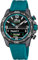 LOTUS Montre pour Homme 20000/5 Connected D Boîtier en Fibre de Carbone Noir Bracelet en Caoutchouc Bleu
