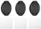 PATIKIL 40.5mm Lens Cap, 3 Pack Sides Pinch Snap Camera Lens Cover for Front Lens with Cloth, Suitable for 40.5mm Thread Universal DSLR Lenses for Nikon, for Fujifilm, for Pentax