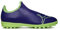 PUMA Kids Finesse Astro Turf Football Boots Trainers Purple/Green 2 (34.5)