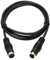 sourcing map S Video Cable 3.3ft, Mini DIN 4 Pin S-Video Cable Male to Female Gold Plated Connector Transfer for TV Receiver Monitor S-VHS VCR DVD