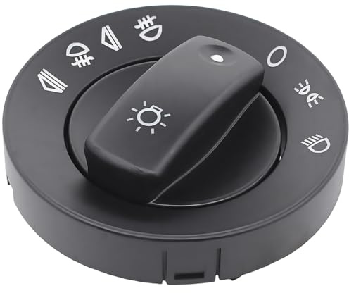 ZAMDOE 8E0941531 Carcasa Interruptor Luces para Audi A4 S4 8E B6 8E2 2000-2004 B7 8EC 2004-2008 Avant 8E5 8ED Sedán, repuestos para la Carcasa del Interruptor de Control de Faros Luces antiniebla