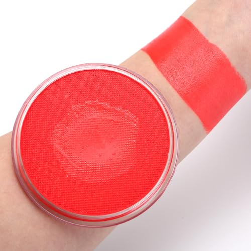 Fafeicy UV-Gesichtsfarbe, Wasseraktiviertes Make-up, Neon-Körperfarbe, 30 G, für und Erwachsene, Festivals, Cosplay, Halloween (andere)
