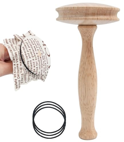 Stopfpilz | Abnehmbares professionelles Nähset aus Holz – Nähset für Erwachsene, Anfänger, Hüte, Handschuhe, Teppich, Zuhause, Reisen, Reparatur