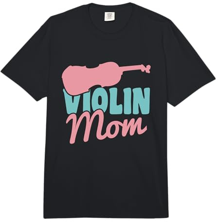 Mamma Violino Insegnante di Violino Viola Comfort Colors Adult Heavyweight T-Shirt