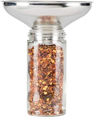 Allspice Gewürztrichter aus Edelstahl, 2,54 cm Boden