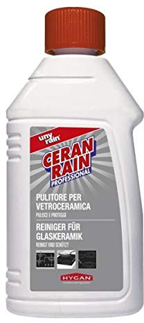 Hygan Detergente speciale per vetroceramica - pulizia e cura per piani cottura in vetroceramica