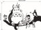 D Totoro Wandaufkleber für Kinderzimmer Hayao Miyazaki Animation Ghibli Totoro Mein Nachbar Totoro Wallpaper Home Decoration