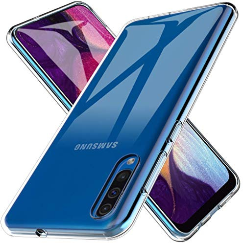 INNOTECHS® pour Samsung A50 Coque Gel en Silicone - Transparent