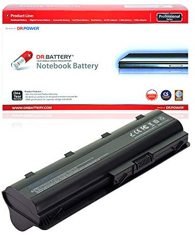 DR. BATTERY MU06 593553-001 Battery Compatible with HP 593554-001 593562-001 HSTNN-CB0W HSTNN-F01C HSTNN-F03C HSTNN-UB0W HSTNN-DB0W G56 G62 G72 Pavilion G6 G7 Presario CQ42 CQ56 CQ57 [10.8V / 71Wh]