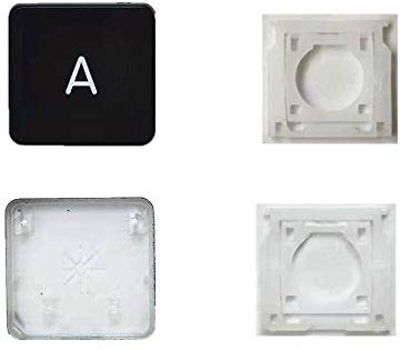 Replacement Individual AP08 Type A Key Cap and Hinges are Applicable for MacBook Pro Model A1425 A1502 A1398 for MacBook Air Model A1369/A1466 A1370/A1465 Keyboard to Replace The A Key Cap and Hinge