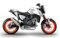 ARider Dekor für KTM Duke 690 R (2012-2020) | Aufkleber und Grafik Kit (Weiß)
