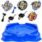Elrozo 4er T4-04 Set Kreisel für Burst Evolution Rise GT Surge Arena B-104 B-105 B-106 B-110 NEU