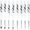 8 Pièces Nail Art Design Pinceaux,Pinceau Nail Art Ongles,Ensemble de Pinceaux à Ongles Nail Art Pinceaux de Vernis à Ongles en Acrylique,Pinceaux en Détail à Ongles Trousse Gel UV