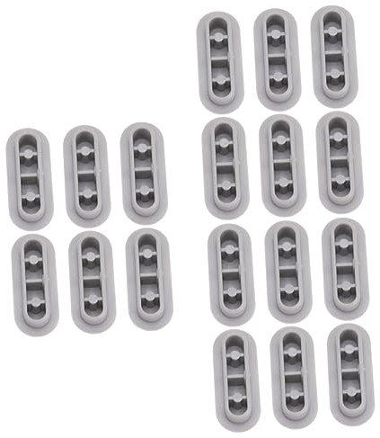 Housoutil 18 STK Toilettendichtung Bidet Toilettenstoßstange Wc-abstandshalter Aus Gummi Toilettensitzheber Stoßstangen Für Toilettendeckel Wc-stoßfänger-Pads Plastik Sitzscheibe Stumm
