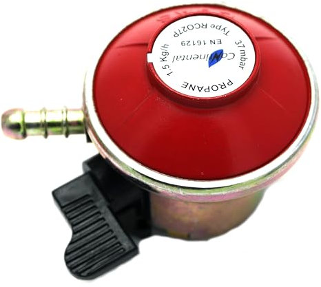 PATIO GAS/BBQ REGULATOR 27mm Clip On 37mbar, 1.5kgh Fits Calor Gas/Flogas