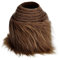 10cmx150cm Flauschige Kunstpelzband Kunstfell Band Fellstoff,Furry Faux Pelz Stoff Dekoband Zierband Plüsch Trim Plüschstoff Plüschband Borten Bänder zum Nähen Nähen Kleidung Weihnachtsdeko,Kaffee