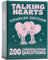Talking Hearts Gesprächskarten – Kartenspiel für Paare, ab 16 Jahren, für Date-Nächte & Reiseabenteuer, tolles Valentinstagsgeschenk für Paare, 200 Fragen & 2 Wildkarten, Tauchen Sie ein in tiefere