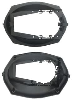 Hogen liwei Store Auto-Lautsprecher-Adapter for 1991–1999, kompatibel mit BMW 3er-Serie E36, 15,2 x 22,9 cm, Adapter-Set for hintere Lautsprecher, Ringe, Abstandshalter