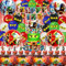52 Pcs Ninja Deko, Ninja Deko Kindergeburtstag, Geburtstagsdeko, Ninja Dekoration Geburtstag, Geburtstagkuchen Dekoration Ninja, Ninja Party Deko, Luftballon, banner Regenvorhang