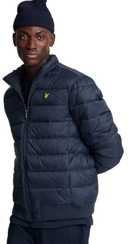 Lyle & Scott Mid Jackets Funnel Neck Wadded Jacket Z271 Dark Navy, XXL