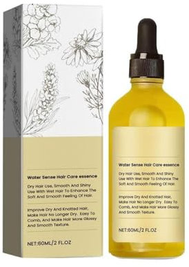 Natürliches Haaröl, Veganic Hair Oil, Mit Biologischen Rosmarinöl, Rizinusöl, Mandelöl und Arganöl - Haaröl Zum Haarwachstum Beschleunigen, Als Haarmaske und Haarkur, 60ML
