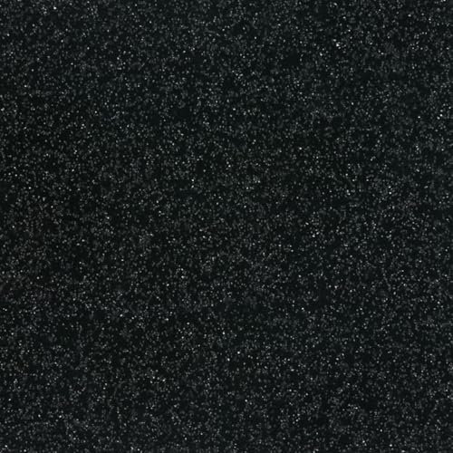 Speckled Effect Black Anti Slip Contract Commercial Vinyl Flooring for Usage in Kitchen, Garage, & Hospitals with 2.0mm Thickness -2m(6'6) X 2m(6'6)-4m²
