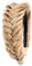 Gledola Wide Messy Braided Headband with Teeth Synthetic Hair Braided Headband High Elasticity Braids Braided Hair Band Hairpiece for Girls Women (Goldblonde)
