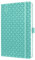 SIGEL J6103 Wochenkalender 2026 A5 petrol, Hardcover, Gummiband, Stiftschlaufe, Einstecktasche, 174 Seiten, vegan, Buchkalender, Terminplaner Taschenkalender Jolie