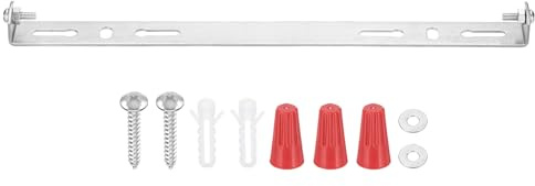 PATIKIL 295mm (11.6) Universal Light Fixture Mounting Bracket Kit, Light Crossbar Ceiling Light Plate with Screw for Wall Lights Ceiling Lighting Pendant Chandelier