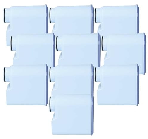 vhbw 10x filtro dell'acqua compatibile con Saeco Incanto HD8916/01 macchina da caffè automatica, macchinetta per espresso - azzurro