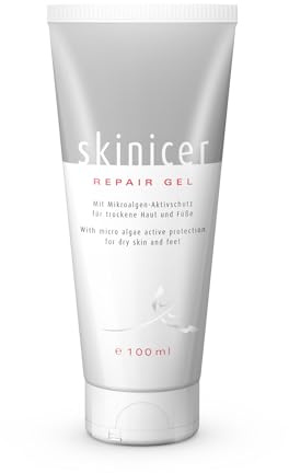 skinicer Repair Gel 100ml – Für trockene und empfindliche Haut| Das Original von ocean pharma für Haut und Füße