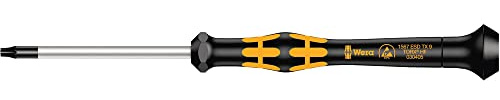Wera 1567 Torx HF Kraftform Micro Schraubendreher mit Haltefunktion, TX 9 x 60 mm, Wera 05030405001