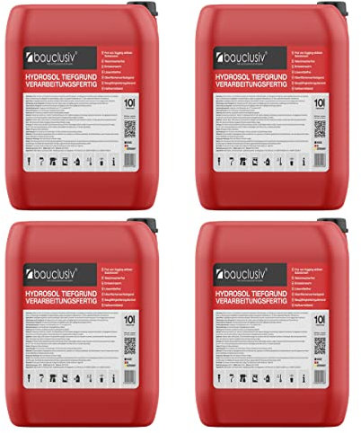 BAU DISCOUNT Tiefengrund Bauclusiv Hydrosol farblos (40 Liter)