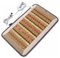 MediCrystal ThermoGem Far Infrared Bio-Stimulation Mat - 50x80 cm Mini-Auflage - natürliche Amethyst Turmalin Jade Mini 32 L x 20 W Automatische Abschaltfunktion