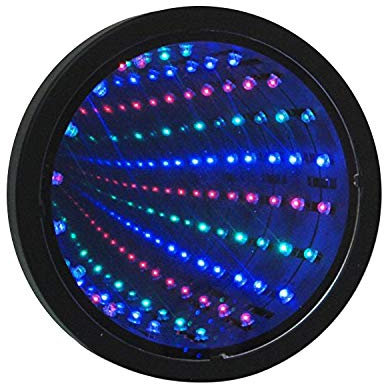 RH Trading Premium Infinity Mirror Tunnel Lampada LED Illuminazione Sensory Mirror Pellicola protettiva deve essere sbucciata