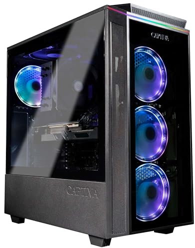 Captiva PC Advanced Gaming R60-382 I AMD R7 5800X I Mainboard B550 I 32GB DDR4 RAM I GeForce RTX 3060 12GB I 1TB M.2 SSD I ohne Windows