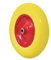 Roue de brouette increvable diamètre 385mm - 4.80-4.0-8 jante acier - 150kg