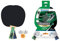 Donic-Schildkröt Tischtennis-Set Level 400 für 2 Spieler, 2 Schläger 1,4 mm Schwamm, 3 Bälle, Gute Freizeitqualität