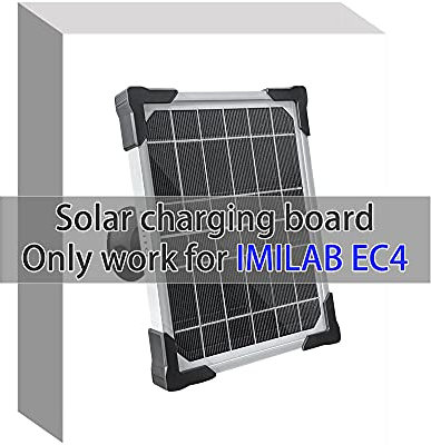 IMILAB EC4 wasserdichte Outdoor-Überwachungskamera, 2K 4MP High-Definition-Solar-Vollfarb-Nachtsicht-PIR-Überwachungssystem mit Ton- und Lichtalarm (IMI4) klein