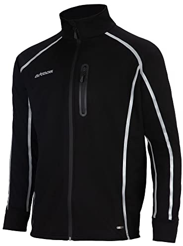 Airtracks Herren Winter Thermo Fahrradjacke Air Tech II - Softshell Radjacke Laufjacke Winddicht Wasserdicht