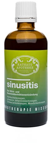 RATHAUS APOTHEKE WIEN Knospenextrakt - Gemmotherapie - Sinusitis | Pflanzliche Pflege & Beruhigung der Nasennebenhöhlen | 100 ml Tropfen (enthält Alkohol)