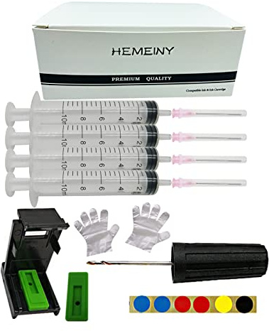 HEMEINY Nachfüllwerkzeuge kompatibel mit Tintenpatronen PG-560XL CL-561XL PG-540XL CL-541XL PG-560 CL-561 PG-40 CL-41 560XL 561XL 540XL 541XL