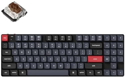 Keychron K13 Pro QMK/VIA Tastiera meccanica personalizzata senza fili Hot-Swap Retroilluminazione RGB Interruttore marrone Gateron