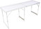 EIE ELEPSO Buffettisch 200x60 cm Klapptisch Ausziehfunktion klappbar & tragbar Griff Trödeltisch Gartentisch Tapeziertisch Beistelltisch Mehrzwecktisch höhenverstellbar