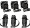ETUKER 3xAnhänger Steckdose 3polig Flach 3X Anhänger Stecker Dreipoliger Stecker Steckdose 12v Traktor 3pol