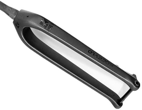 MAYANGYANG Fourche VTT Fourche en Carbone VTT 29 110x15mm Fourche Rigide en Carbone for VTT Cadre 29 Tube Conique Câble intérieur Pièces de Fourche Avant de vélo(Matte Carbon Fork 29)