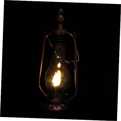 Zerodeko Led Öl Lampe Aus Eisen Flammenloses Vintage Öllicht Hängelampe Mit Griff Für Heim Partydekor