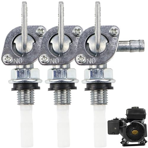Robinet D'Essence,2pcs Interrupteur de Robinet D'Essence,Robinet de Carburant Réservoir,Robinet de Gaz Interrupteur de Robinet Essence Moto,pour Scooter,Cyclomoteur et Moto