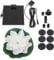 Yardwe 1 Set Solarbrunnen Solarbetriebener Brunnen Für Den Außenbereich Kleiner Brunnen Solar Wasserbrunnen Für Vogelbad Gartenbrunnen Solarbetriebener Vogelbadbrunnen Für Den